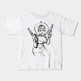 Space Girl Kids T-Shirt